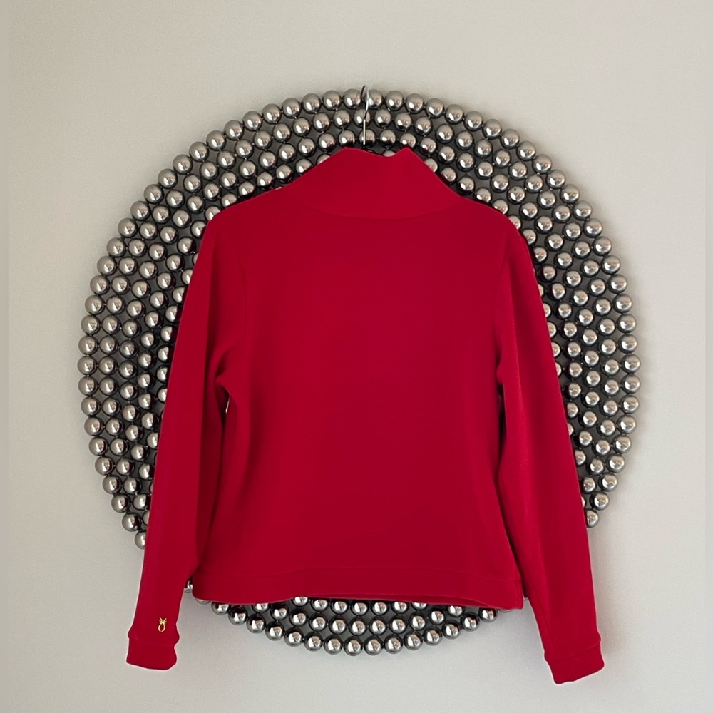 Dudley Stephens Park Slope Vello Fleece in Red
